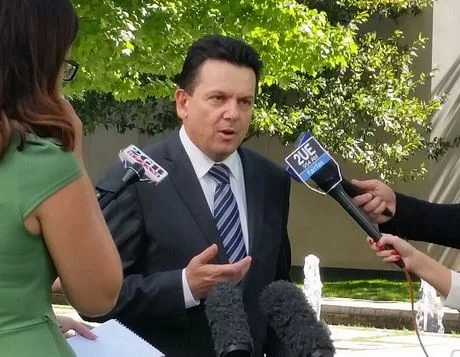 Former senator and anti-cult crusader Nick Xenophon. Credits.